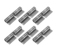 QUARKZMAN Charnières Soudables À Dégagement 3-1/7"x1" Pack 6 | Charnières En Acier À Souder Pour Portail Avec Goupille Amovible, Charnières Détachables, Pour Porte Battante En Métal Ou