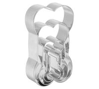 QUARKZMAN Chien Os Cookie Découpeur Ensemble Assortiment Tailles Inox Acier