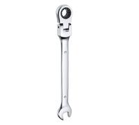 QUARKZMAN liquet à Tête Pivotante 8mm 180° Tête Rotative ombinée Métrique 72 Dents Acier Chrome Vanadium pour Fixations Écrou Boulon