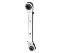 QUARKZMAN liquet de service HVAC 1/4" 5/16" 3/16" 3/8" argent liquet réversible, 25 degrés, SAE Double tête, 16 dents, pour valve de climatiseur Réparation d'équipement