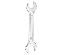 QUARKZMAN ourche Double 12mm x 15mm Métrique Clé Plate à Angle Décalé 15 Degrés, Petite Clé Plate Galvanisée, pour Réparation Automobile, Assemblage de Meubles