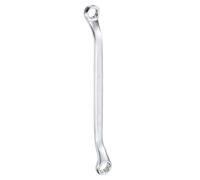 QUARKZMAN Clés Polygonales Double Coudée à 45 Degrés 11mm x 13mm 12 Points Métrique Clé à Œil Cr-V Clé Torx Longue en Acier Chrome Vanadium pour Réparation Automobile et Domestique