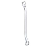 QUARKZMAN Clés Polygonales Double Coudée à 45 Degrés 12mm x 13mm 12 Points Métrique Clé à Œil Cr-V Clé Torx Longue en Acier Chrome Vanadium pour Réparation Automobile et Domestique