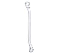 QUARKZMAN Clés Polygonales Double Coudée à 45 Degrés 14mm x 15mm 12 Points Métrique Clé à Œil Cr-V Clé Torx Longue en Acier Chrome Vanadium pour Réparation Automobile et Domestique