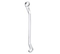 QUARKZMAN Clés Polygonales Double Coudée à 45 Degrés 27mm x 30mm 12 Points Métrique Clé à Œil Cr-V Clé Torx Longue en Acier Chrome Vanadium pour Réparation Automobile et Domestique