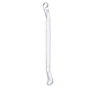 QUARKZMAN Clés Polygonales Double Coudée à 45 Degrés 8mm x 10mm 12 Points Métrique Clé à Œil Cr-V Clé Torx Longue en Acier Chrome Vanadium pour Réparation Automobile et Domestique
