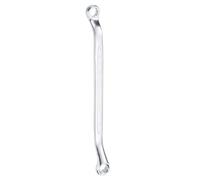QUARKZMAN Clés Polygonales Double Coudée à 45 Degrés 8mm x 9mm 12 Points Métrique Clé à Œil Cr-V Clé Torx Longue en Acier Chrome Vanadium pour Réparation Automobile et Domestique