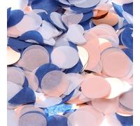 QUARKZMAN Confettis Ronds En Papier, Confettis De Table Joyeux Anniversaire Points De Confettis Pour DIY Artisanat Reveil Decoration Gateau Fournitures De Mariage Fete, 50g / 1.8oz Or