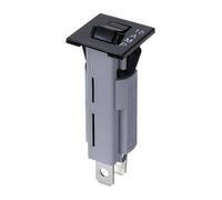 QUARKZMAN Disjoncteurs Thermiques 125/250VAC 32VDC 10A Bouton Électrique | Disjoncteur Protecteur Thermique de Surcharge pour Équipement Électrique, Réinitialisation Manuelle