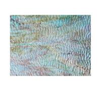QUARKZMAN Feuilles de Vitrail Mosaïque 20x15cm Clair Jaune Vert | Variété Couleur Mixte, Verre d'Art Vague, Arc-en-ciel, pour Artisanat DIY, Décoration Maison, Attrape-Soleil Mosaïques