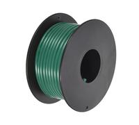 QUARKZMAN Fil de 16AWG, Fil de Raccordement en PVC de Calibre 16, Fil Électrique en Cuivre Étamé UL1007 en Bobine de 10 M/33 Pi, Vert, pour Câblage Interne, Marine