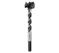 QUARKZMAN Foret Forstner 25mm (31/32") Long YG8/C1 Forets à Bois Torsadés | en Carbure de Tungstène, Diamètre 125mm (5"), Scie Cloche, Ouvre-Tarière, pour le Perçage du Bois
