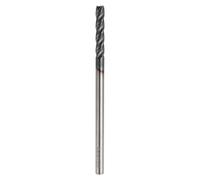 QUARKZMAN Fraise Carbure A Bout Carré 1/8" Diamètre De Coupe 4 Dents Revêtement TiAlN Pour Acier Trempé Métal (1/8" Queue 5/8" Longueur De Coupe 2-5/16" Long 30 Degrés Hélice)
