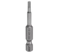 QUARKZMAN H2.5 Embout de Tournevis Hexagonal 2.5mm Métrique Pointe Plate 1/4" Tige Hexagonale 50mm (2") Longue Magnétique Embouts de Tournevis Industriels à Douille Hexagonale