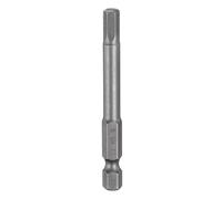 QUARKZMAN H5.0 Embout de Tournevis Hexagonal 5mm Métrique Pointe Plate 1/4" Tige Hexagonale 65mm (2.56") Longue Magnétique Embouts de Tournevis Industriels à Douille Hexagonale
