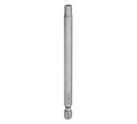 QUARKZMAN H5.5 Embout de Tournevis Hexagonal 5.5mm Métrique Pointe Plate 1/4" Tige Hexagonale 100mm (4") Longue Magnétique Embouts de Tournevis Industriels à Douille Hexagonale