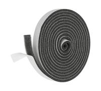 QUARKZMAN Joint D'Étanchéité Pour Porte Ruban Adhésif En Mousse 3/8" x 1/8" | Bande D'Isolation Phonétique, Pour Cadre De Porte Et Interstices De Fenêtre, 6.5 Pieds