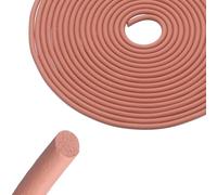 QUARKZMAN Joint Joints 5mm 5m Caoutchouc Silicone Backer Rod, x Epaisse|Mousse De Pour Calfeutrage, D'étanchéité Pour Scellement Des Intervalles En Béton, De Dilatation, Remplissage De