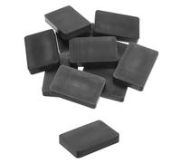 QUARKZMAN Lot de 20 Cales en Plastique 60 x 40 x 10 mm entretoises cales pour carrelage Jeu de Cale d'Épaisseur Cale Fenetre Ouverte cales Entretoise Plastique cales d'espacement noir