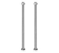 QUARKZMAN M8 x 200mm 304 Vis Hexagonale Acier Inoxydable, Boulons, Écrous, Rondelles Plates Et Rondelles Freins Assortiment, Filetage Complet, 2 Ensembles