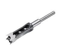 QUARKZMAN Mèche À Trou Carré 25mm(1") Acier Rapide Creuse Pour Mortaiseuse Pour Menuiserie Machine À Mortaise Tenon