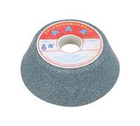 QUARKZMAN Meule Conique de 4 Pouces de 60 Grains Meule Meule Abrasive | en Carbure de Silicium Vert, pour Surface Outil Céramique