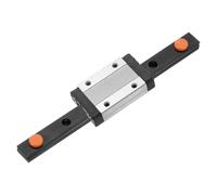 QUARKZMAN MGN12H 150mm Systèmes Guidage à Mouvement Linéaire en Acier, Rail de Guidage Linéaire Coulissant à Roulement Miniature avec Bloc Coulissant pour Machines CNC Imprimantes 3D