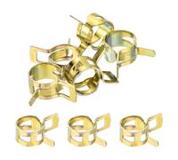 QUARKZMAN Paquet de 5 Id 12mm 15/32 Pouce Clips de Tuyau de Carburant | Colliers de Tuyau, Collier de Tuyau à Ressort, Collier d'Air Basse Pression, Collier de Serrage de Tuyau d'Air