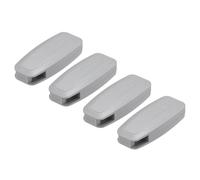QUARKZMAN Poids pour Cordon de Store, 4 Pièces 80mm Chaîne de Stores à Perles pour Rideaux de Fenêtre, Accessoires pour Stores Romains, Verticaux et Enrouleurs, Gris