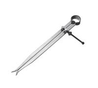 QUARKZMAN Ressort Intérieur Étrier 11 pouce pour Bois Tournage Tour Projets | Ressort Étrier Droit-Pied, Inox Acier, Réglable