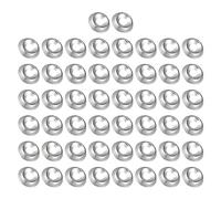 QUARKZMAN Rondelle Cuvette Inox 304 4 x 11 x 2,3mm Argenté 50pcs | Fraisée Matériel, Pour Ménage Réparation
