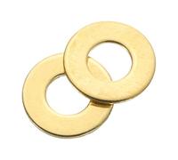 QUARKZMAN Rondelles Metal M3, 360 Pièces 3mm ID x 6mm OD x 0.5mm Hauteur Rondelles Plates en Laiton, Bagues de Montage pour Vis, Boulons, Écrous, Accessoires, Charnières de Porte