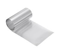 QUARKZMAN Rouleau En Aluminium 10 cm x 1 m Panneaux De Toiture Métalliques | Feuille D'Aluminium Étanche, 0.1 mm, Pour Réparation Maison Solin De Toiture Scellement Fenêtres Portes Projets
