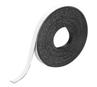 QUARKZMAN Ruban Magnétique de 10 Mètres x 10 mm x 1,5 mm d'Épaisseur avec Adhésif pour Étiquettes Autocollantes pour Tableaux Blancs, Réfrigérateurs et Loisirs Créatifs