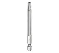 QUARKZMAN T30 Embout de Sécurité Torx 1/4" Hexagonal 3" Long en Acier S2 | Embout Magnétique Résistant aux Manipulations Étoile avec Trou pour Embouts de Tournevis Perceuse