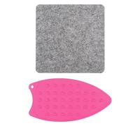 QUARKZMAN Tapis de Pressage en Laine 8" x 8" Tapis à Repasser en Laine