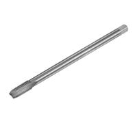 QUARKZMAN Taraud Métrique à droite, M10 x 1.25 H2 150mm Taraud et Filière en HSS6542 à 3 Cannelures Droites Tarauds à Fileter Extra Longue pour le Taraudage et le Filetage d'Outils
