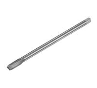 QUARKZMAN Taraud Métrique à droite, M10 x 1.25 H2 200mm Taraud et Filière en HSS6542 à 3 Cannelures Droites Tarauds à Fileter Extra Longue pour le Taraudage et le Filetage d'Outils