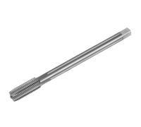 QUARKZMAN Taraud Métrique à droite, M12 x 1.5 H2 160mm Taraud et Filière en HSS6542 à 4 Cannelures Droites Tarauds à Fileter Extra Longue pour le Taraudage et le Filetage d'Outils