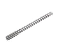 QUARKZMAN Taraud Métrique à droite, M12x1.25 H2 130mm Taraud et Filière en HSS6542 à 4 Cannelures Droites Tarauds à Fileter pour le Taraudage et le Filetage d'Outils de Réparation Machine