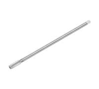 QUARKZMAN Taraud Métrique à droite, M12x1.75 H2 200mm Taraud et Filière en HSS6542 à 4 Cannelures Droites Tarauds à Fileter pour le Taraudage et le Filetage d'Outils de Réparation Machine