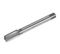 QUARKZMAN Taraud Métrique à droite, M22 x 2.5 H2 160mm Taraud et Filière en HSS6542 à 4 Cannelures Droites Tarauds à Fileter Extra Longue pour le Taraudage et le Filetage d'Outils
