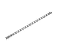QUARKZMAN Taraud Métrique à droite, M8x1.25 H2 150mm Taraud et Filière en HSS6542 à 3 Cannelures Droites Tarauds à Fileter pour le Taraudage et le Filetage d'Outils de Réparation Machine
