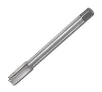 QUARKZMAN Taraud Métrique à gauche, M14 x 1.5 H2 130mm Taraud et Filière en HSS6542 à 4 Cannelures Droites Tarauds à Fileter Extra Longue pour le Taraudage et le Filetage d'Outils