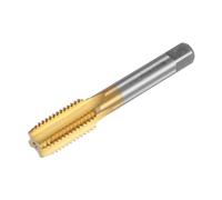 QUARKZMAN Tarauds à Flûte Droite, M20 x 2,5 Métrique Main Gauche Recouvert de Titane M35 Cobalt Haute Vitesse en Acier Machine Taraudeuse Filetage Taraud Machiniste Réparation