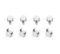 QUARKZMAN Thermostat KSD301 175°C/347°F 16A Normalement Ouvert N.O Interrupteur de Température pour Micro-Ondes, Four et Cafetière 8 Pcs, Matériau en Céramique