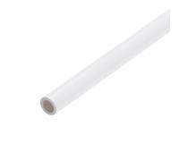 QUARKZMAN Tube Rigide en PVC de 1/4 Pouce, Tuyau Rond, Tuyauterie, Tuyau de Matériel 4mm ID 6mm OD 9" Longueur Blanc Haute Résistance pour Tuyau d'Eau, Loisirs Créatifs, Manchon de Câble
