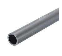 QUARKZMAN Tube Rigide en PVC Tube Rond 15,4mm ID 20mm OD 20cm Longueur Gris Clair pour Conduite d'Eau, Artisanat, Manchon de Câble