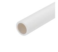 QUARKZMAN Tube Rigide en PVC Tube Rond 15.4mm ID 20mm OD 350mm de Long Blanc Manchon de Câble Résistantes aux Chocs pour l'Artisanat des Conduites d'Eau
