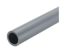 QUARKZMAN Tube Rigide en PVC Tube Rond 16,6mm ID 22mm OD 20cm Longueur Gris Clair pour Conduite d'Eau, Artisanat, Manchon de Câble